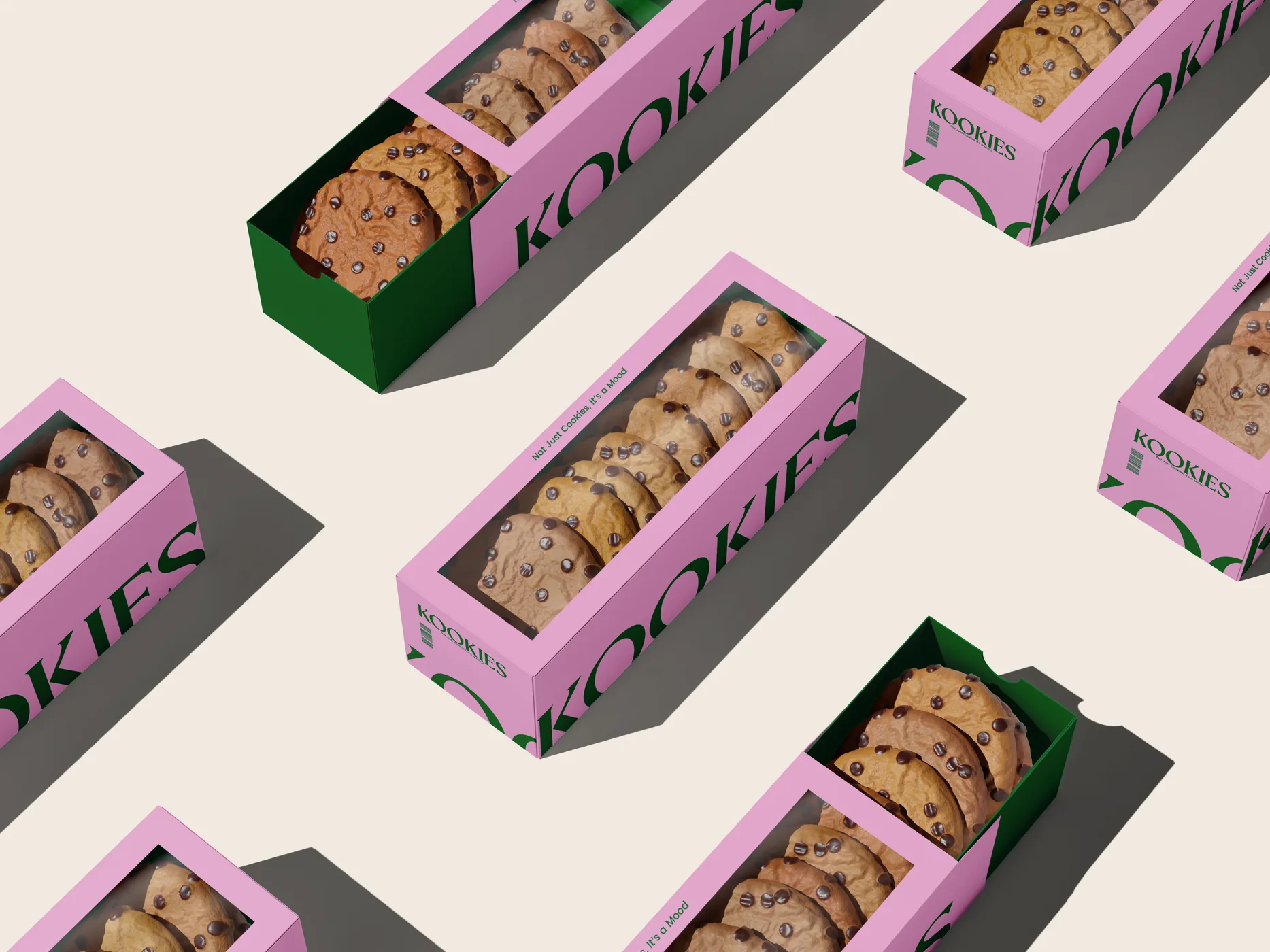 Kookies packaging identity by LIRCLE